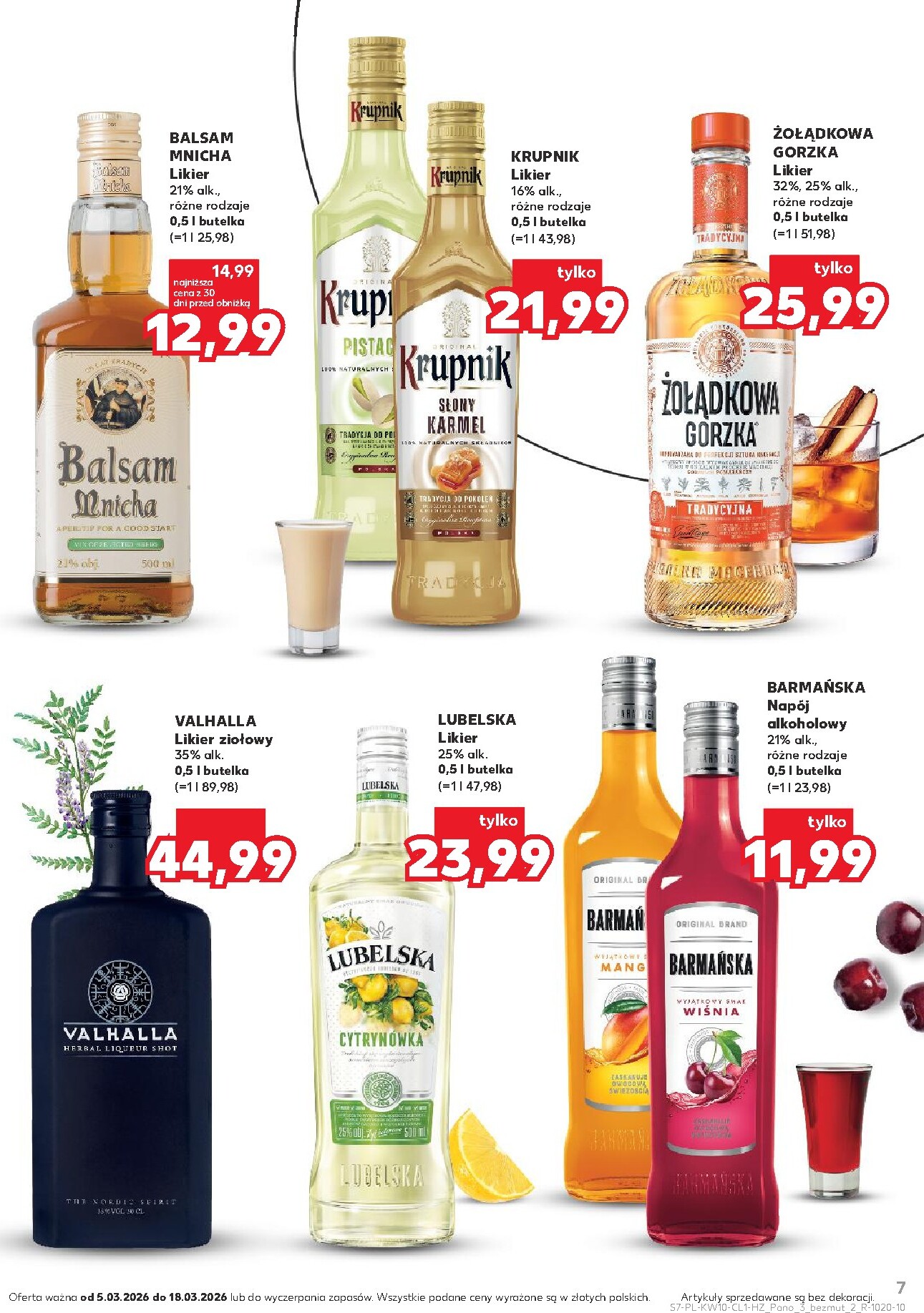 kaufland - Gazetka Kaufland - Barek - ważna od 05.03.2026 do 18.03.2026 - page: 7