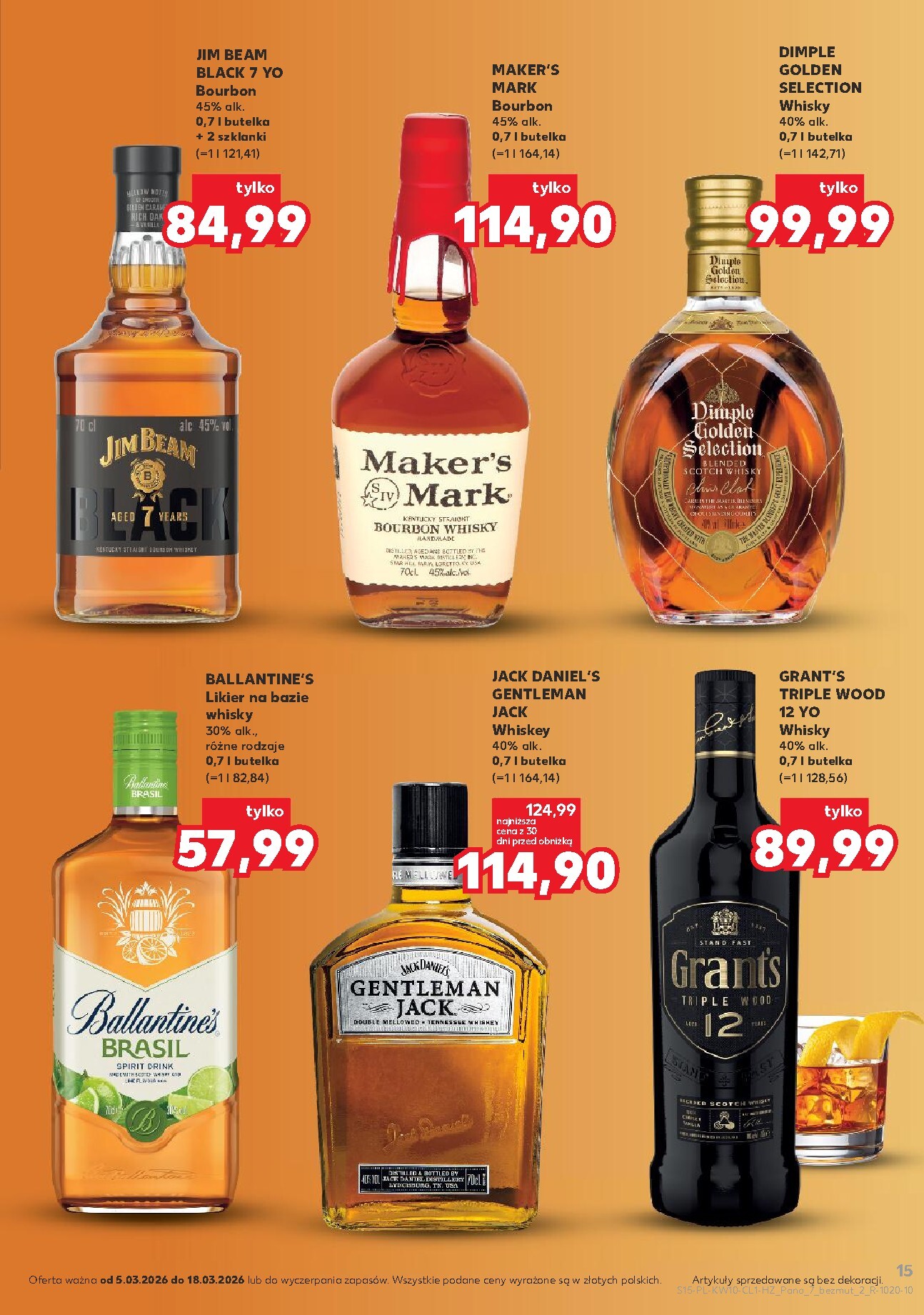 kaufland - Gazetka Kaufland - Barek - ważna od 05.03.2026 do 18.03.2026 - page: 15