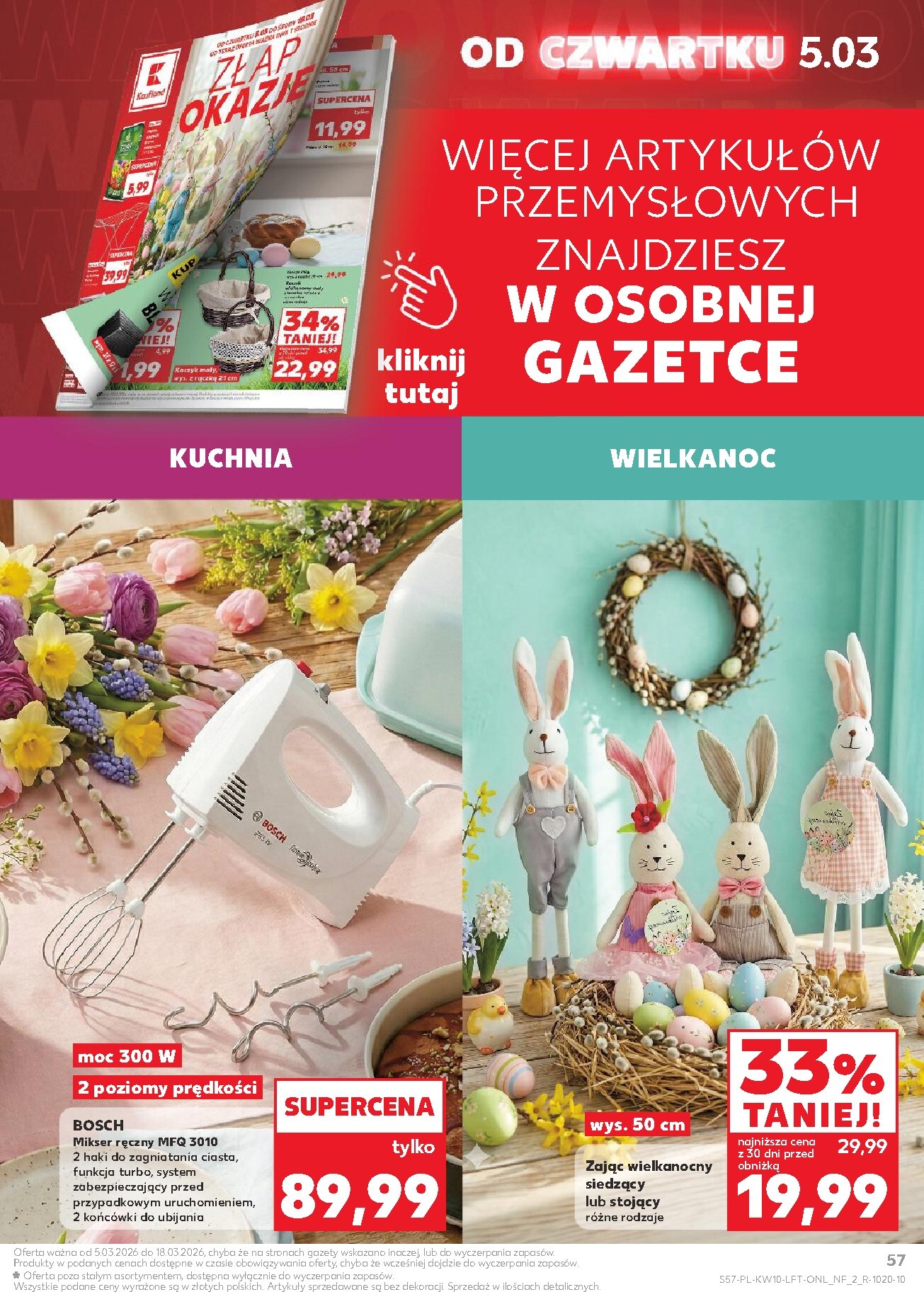 kaufland - Gazetka Kaufland - ważna od 05.03.2026 do 11.03.2026 - page: 57
