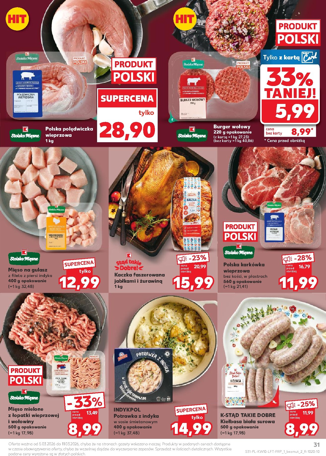 kaufland - Gazetka Kaufland - ważna od 05.03.2026 do 11.03.2026 - page: 31