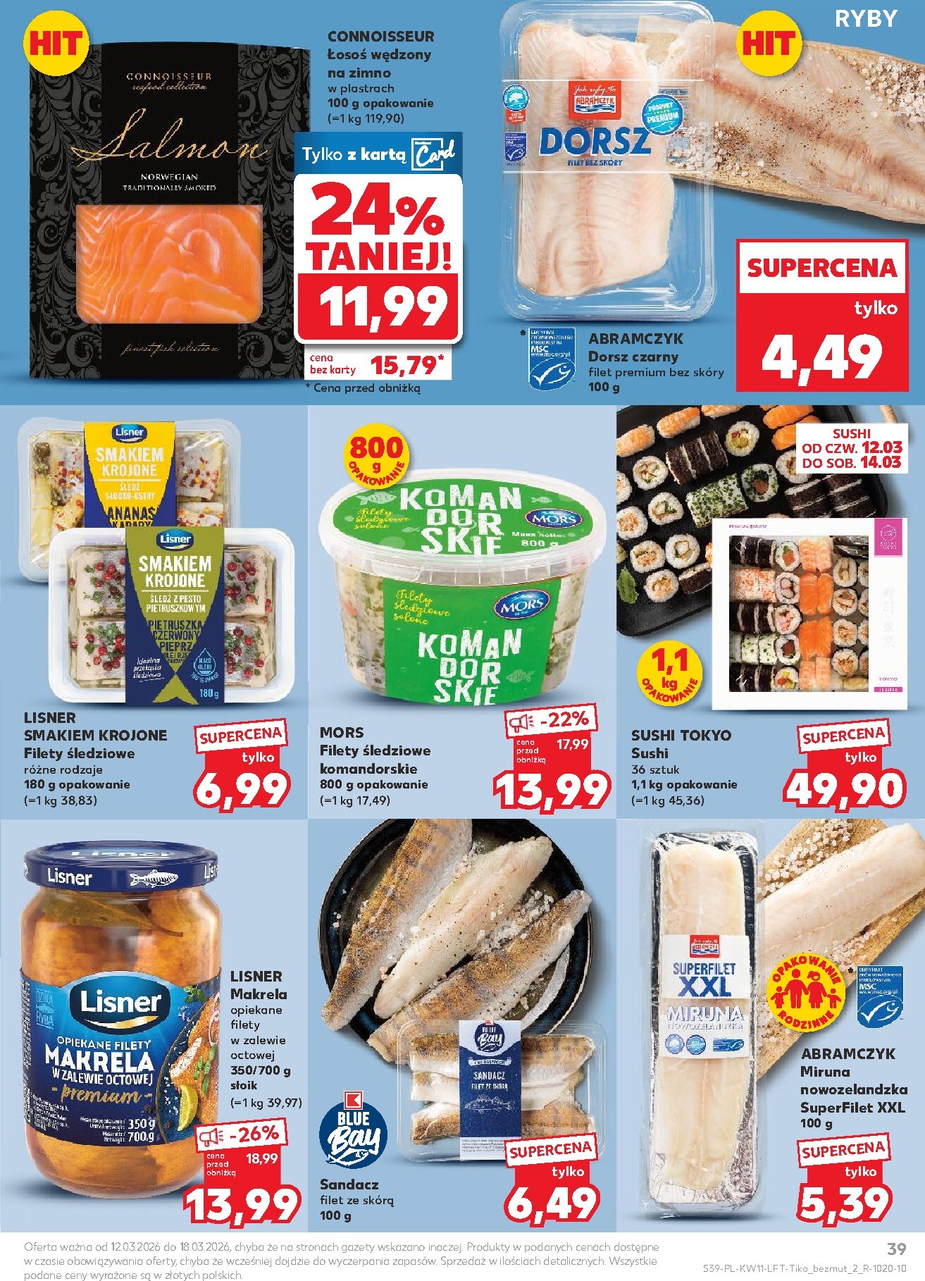 kaufland - Gazetka Kaufland - ważna od 12.03.2026 do 18.03.2026 - page: 39