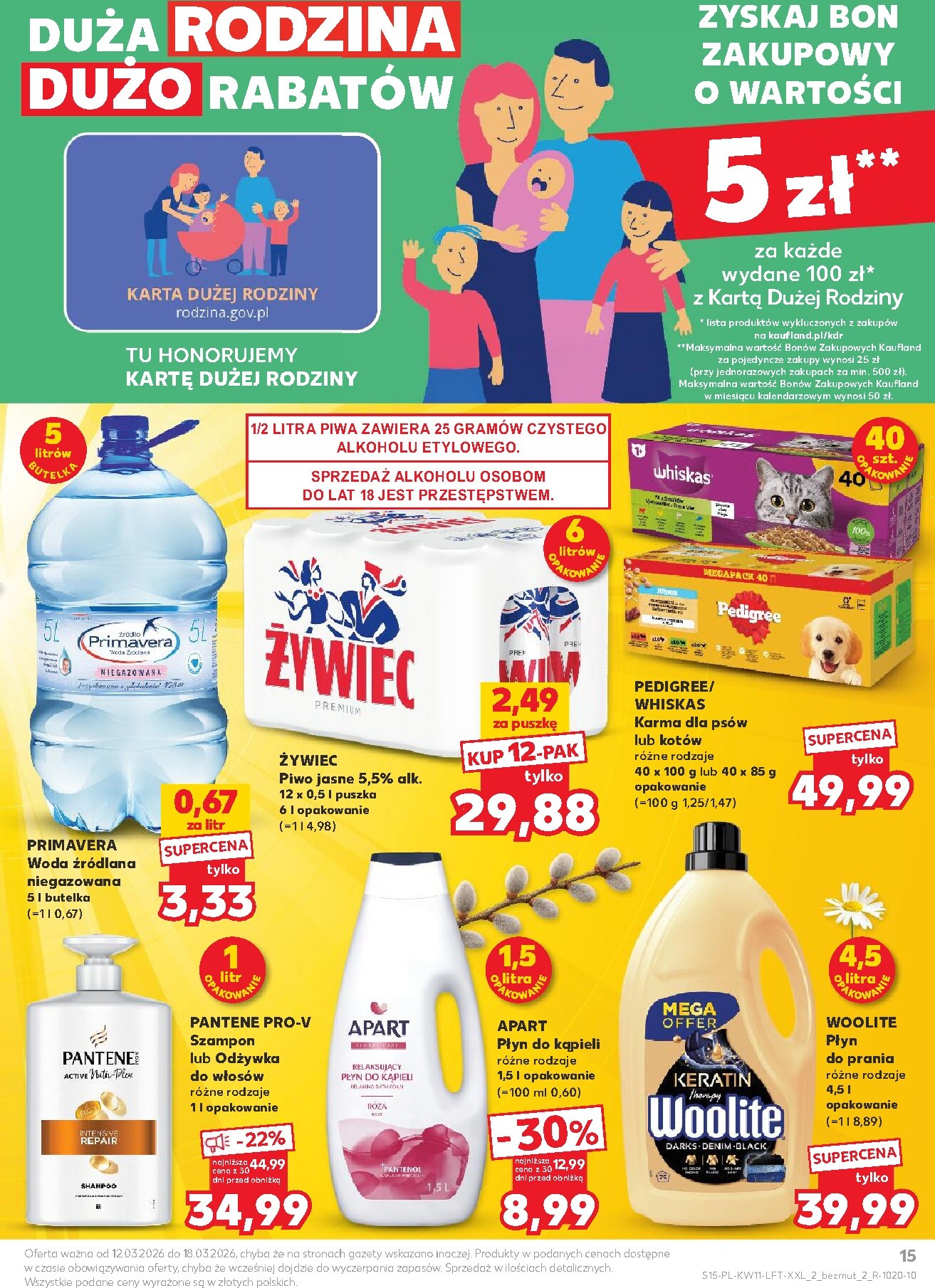 kaufland - Gazetka Kaufland - ważna od 12.03.2026 do 18.03.2026 - page: 15