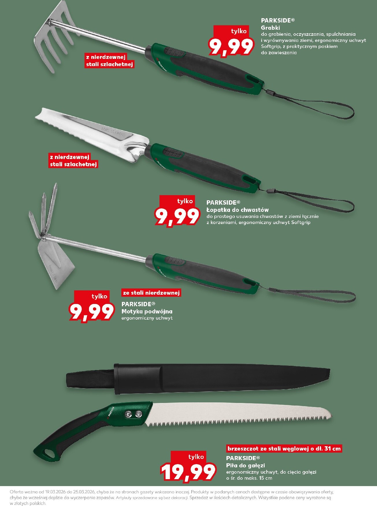 kaufland - Gazetka Kaufland - Ogród - ważna od 19.03.2026 do 25.03.2026 - page: 17