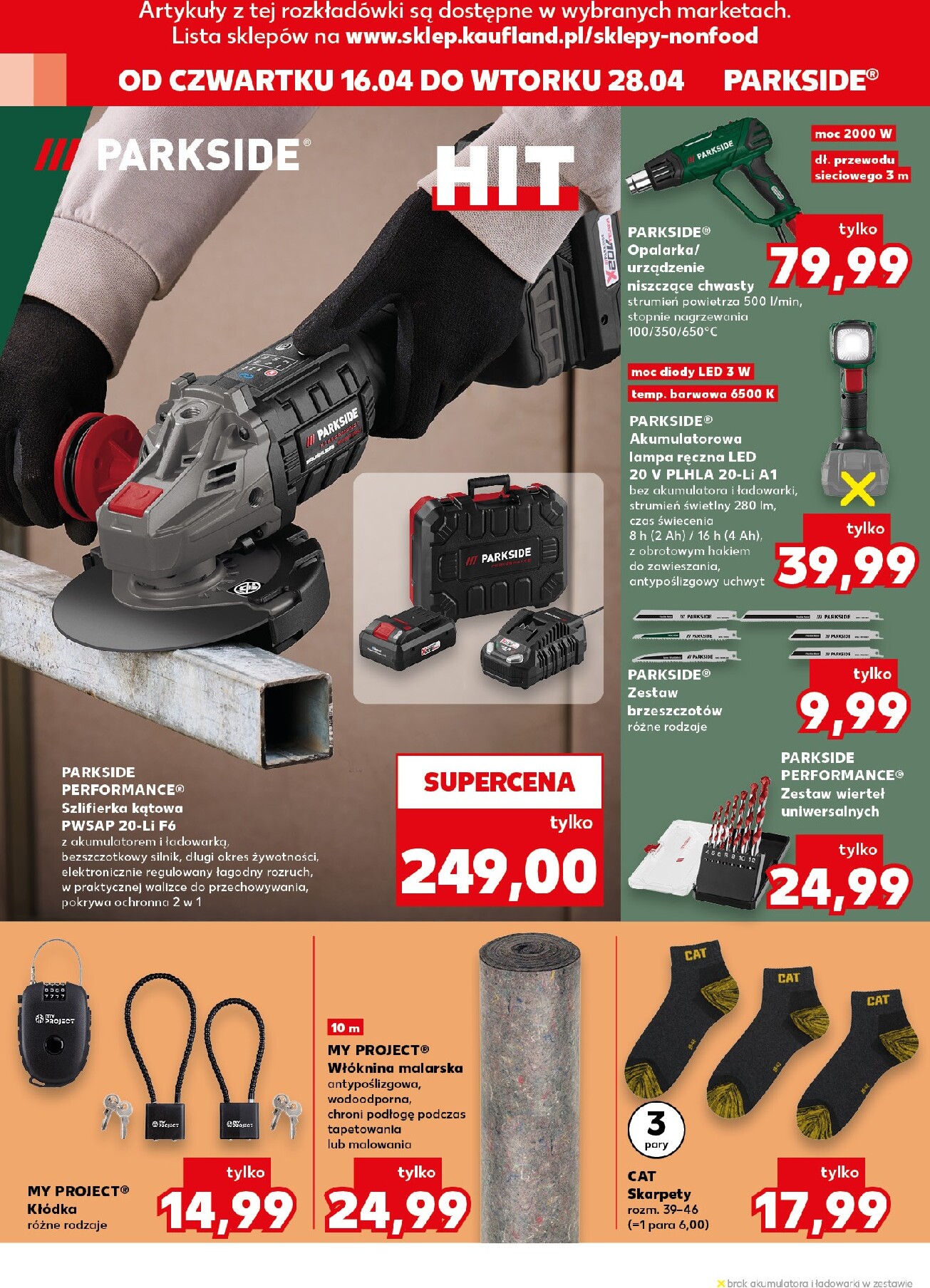 kaufland - Nowa gazetka Kaufland - Okazje ważna od 16.04.2026 do 28.04.2026 - page: 16