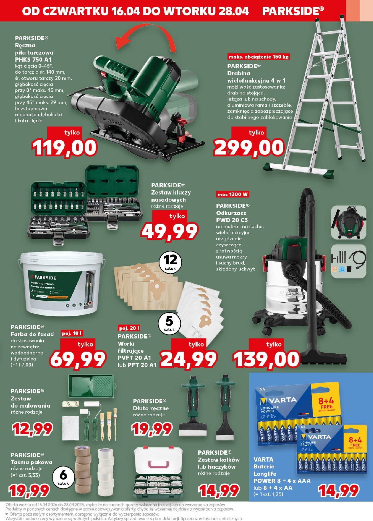 kaufland - Nowa gazetka Kaufland - Okazje ważna od 16.04.2026 do 28.04.2026 - page: 15