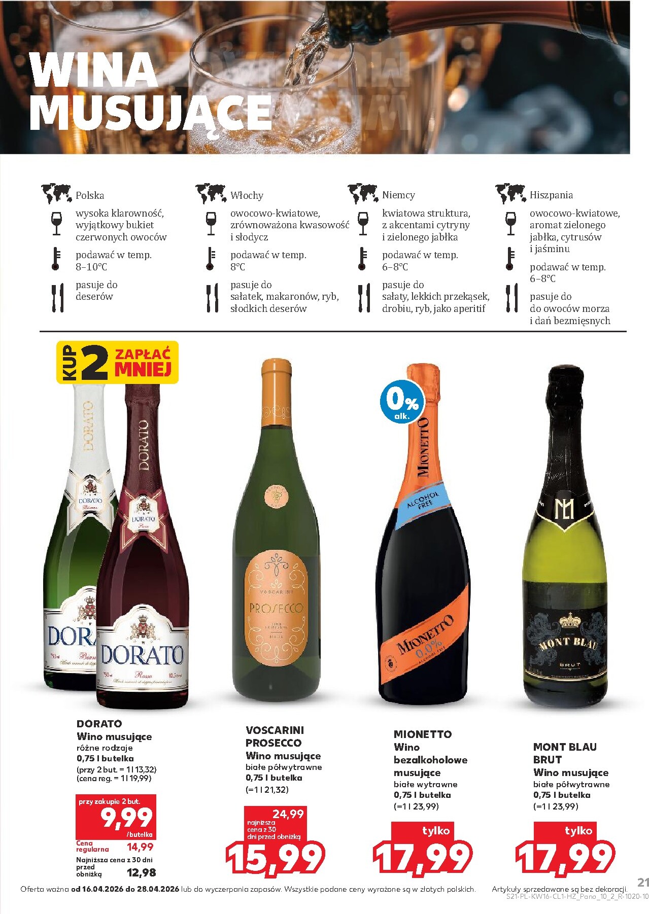 kaufland - Nowa gazetka Kaufland - Barek ważna od 16.04.2026 do 28.04.2026 - page: 21