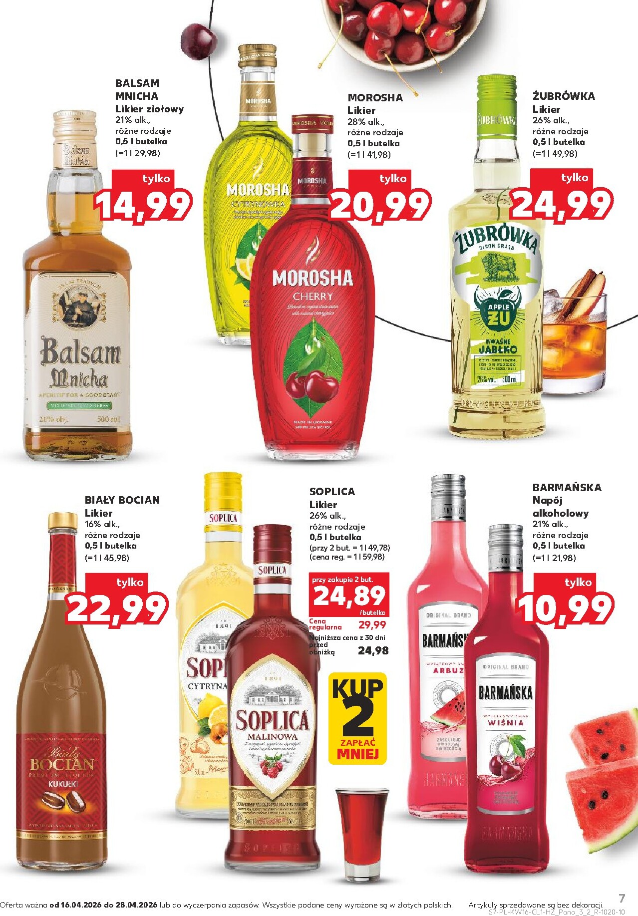 kaufland - Nowa gazetka Kaufland - Barek ważna od 16.04.2026 do 28.04.2026 - page: 7