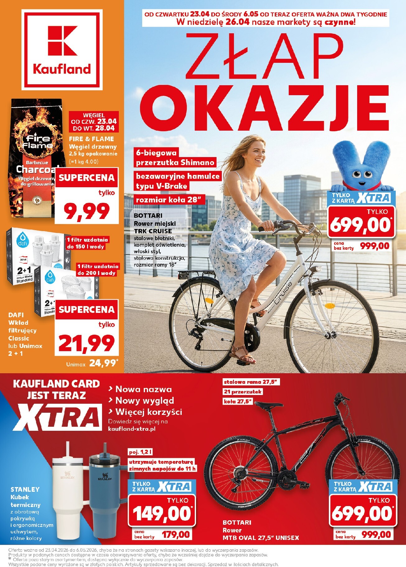 kaufland - Nowa gazetka Kaufland - Mega okazje ważna od 23.04.2026 do 06.05.2026 - page: 1