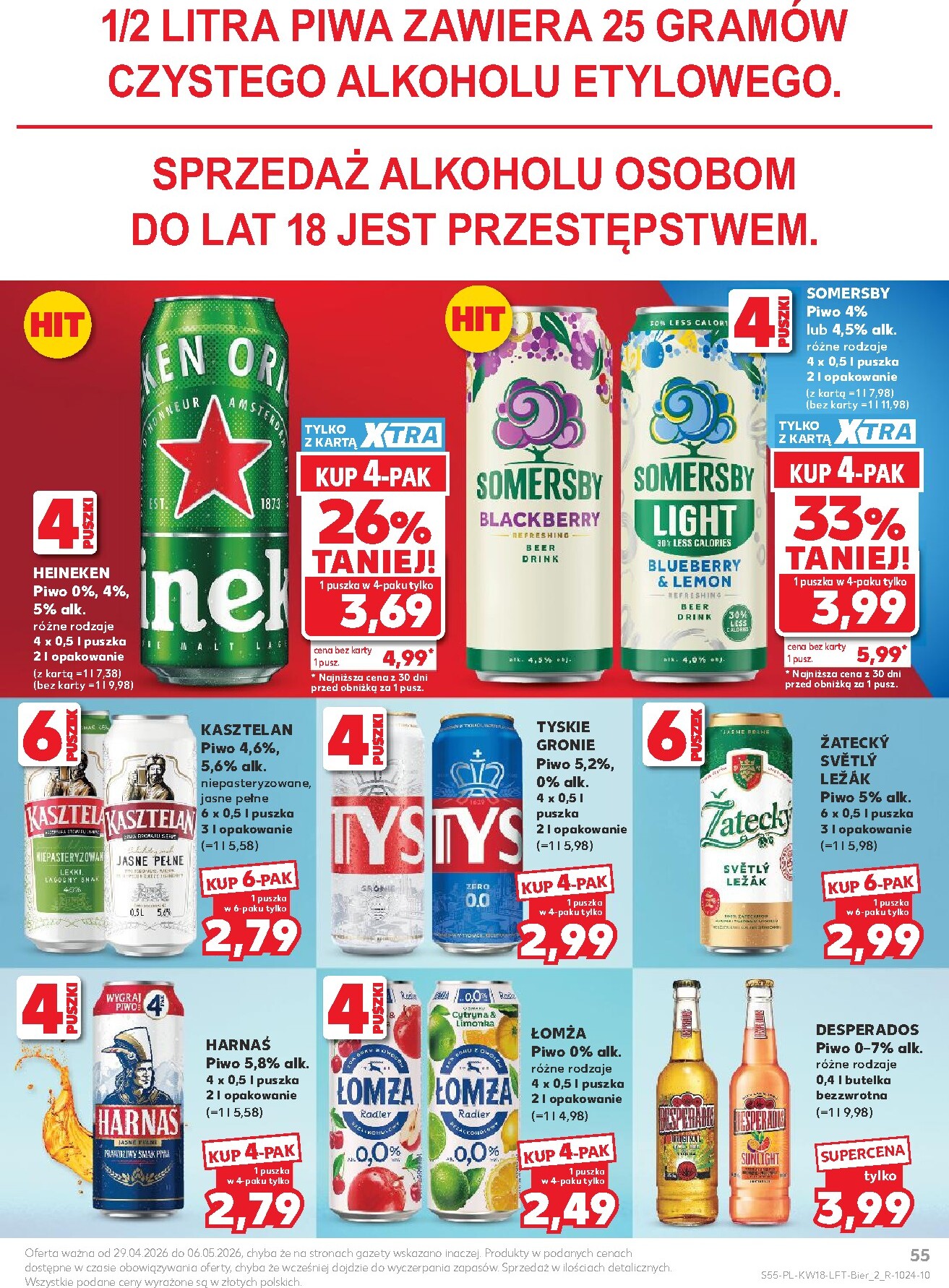 kaufland - Nowa gazetka Kaufland ważna od 29.04.2026 do 06.05.2026 - page: 55