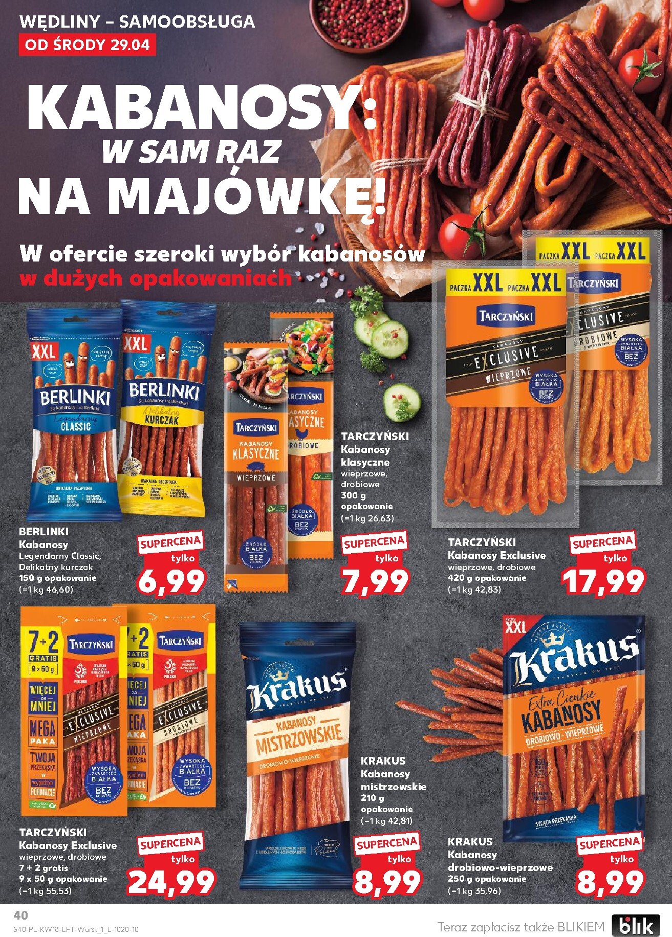 kaufland - Nowa gazetka Kaufland ważna od 29.04.2026 do 06.05.2026 - page: 40