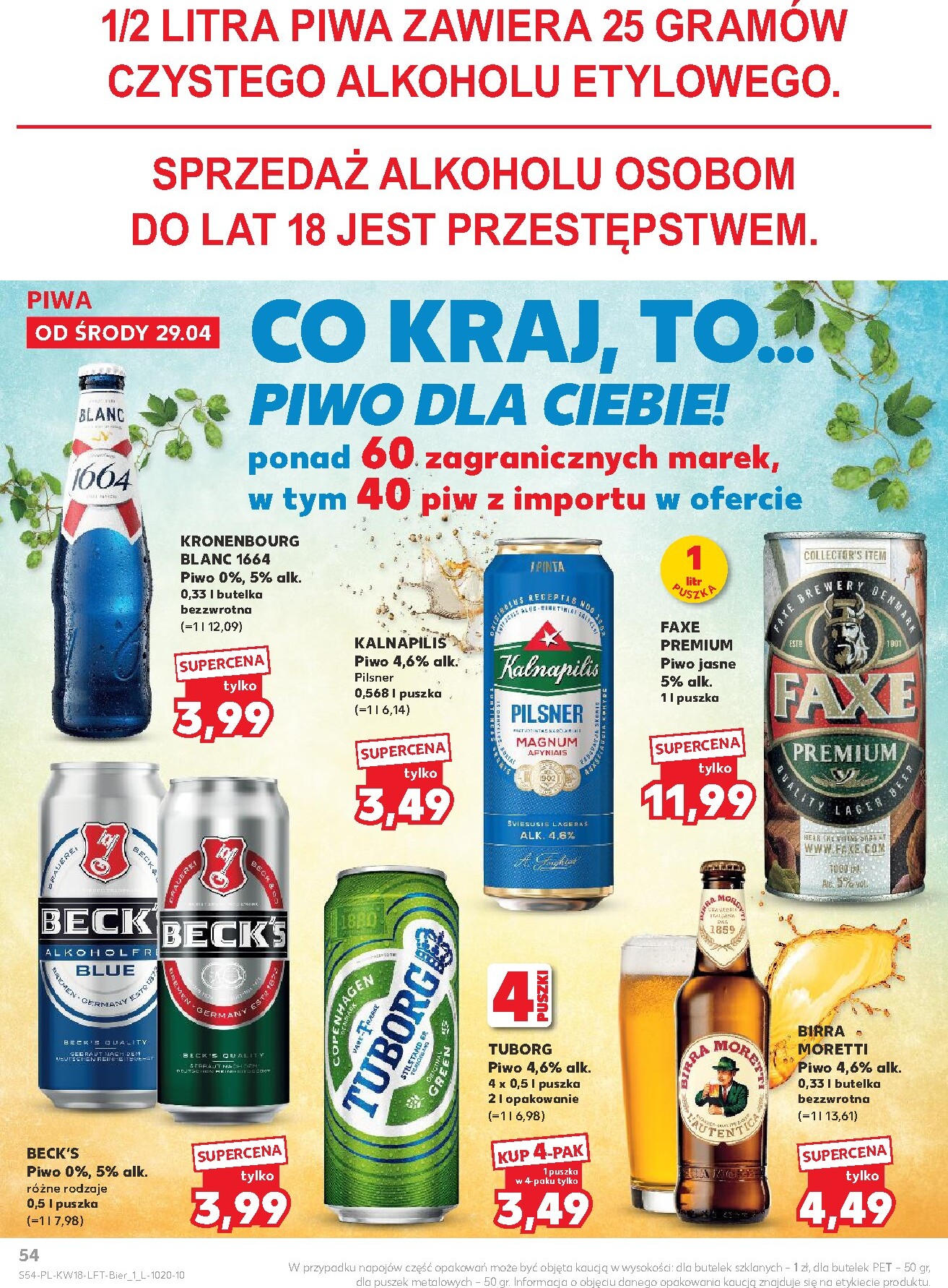 kaufland - Nowa gazetka Kaufland ważna od 29.04.2026 do 06.05.2026 - page: 54
