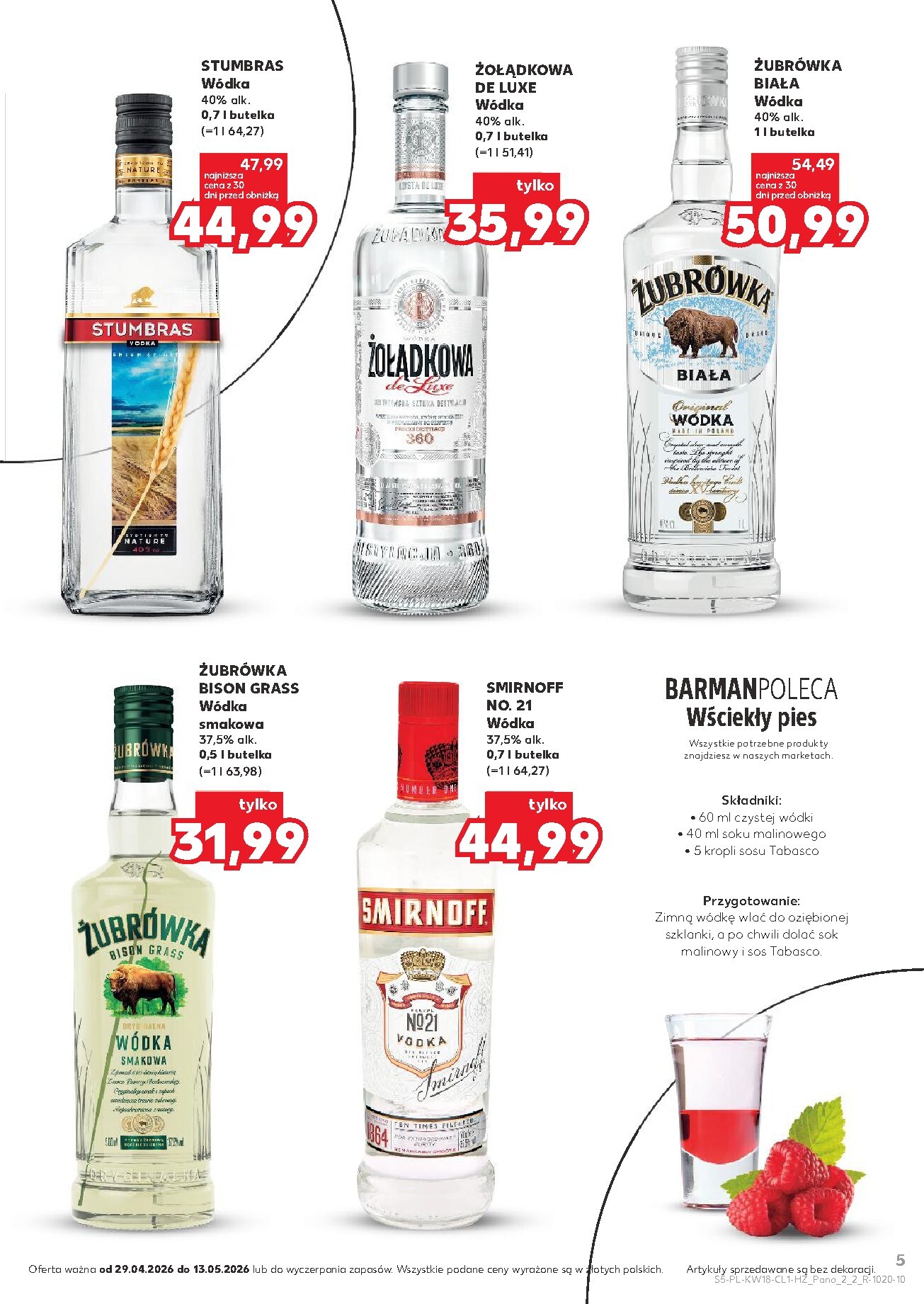 kaufland - Nowa gazetka Kaufland - Barek ważna od 29.04.2026 do 13.05.2026 - page: 5
