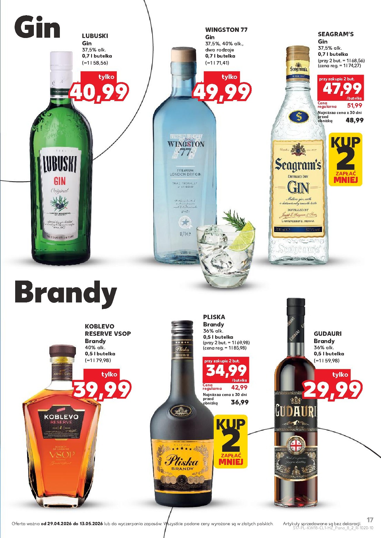 kaufland - Nowa gazetka Kaufland - Barek ważna od 29.04.2026 do 13.05.2026 - page: 17