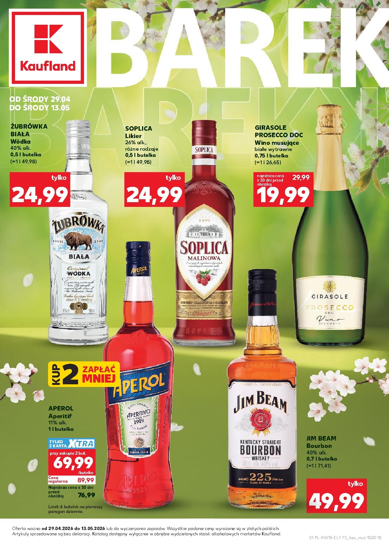 kaufland - Nowa gazetka Kaufland - Barek ważna od 29.04.2026 do 13.05.2026