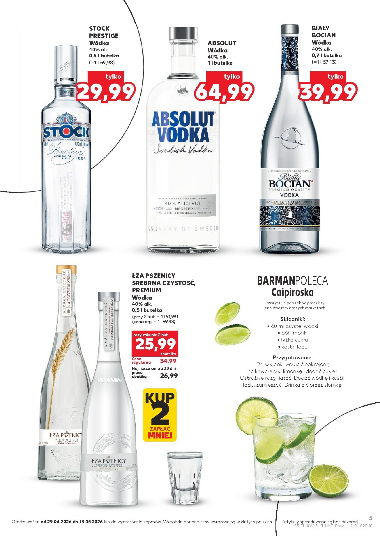 kaufland - Nowa gazetka Kaufland - Barek ważna od 29.04.2026 do 13.05.2026 - page: 3