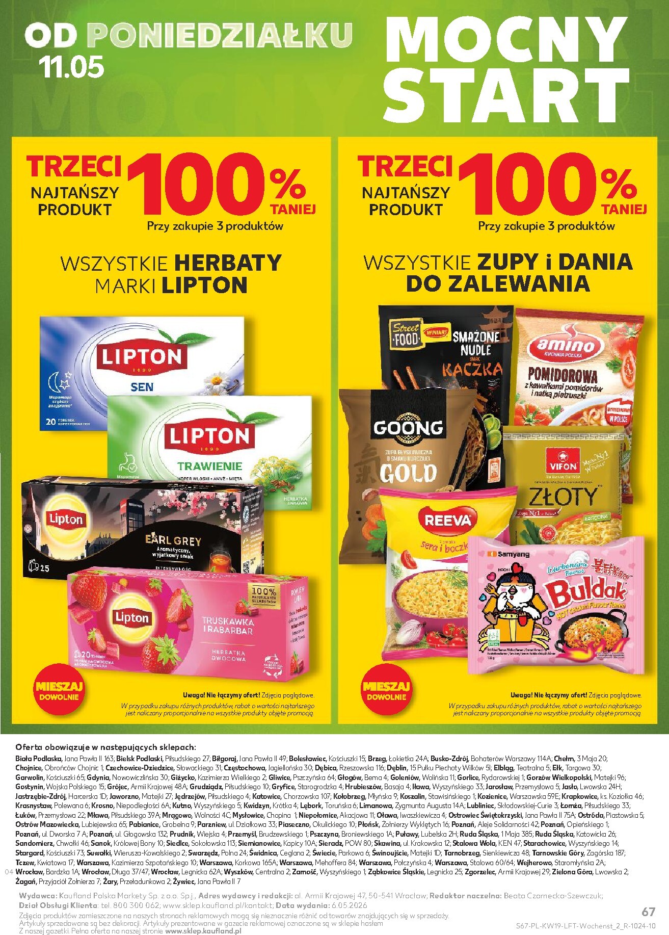 kaufland - Nowa gazetka Kaufland ważna od 07.05.2026 do 13.05.2026 - page: 67