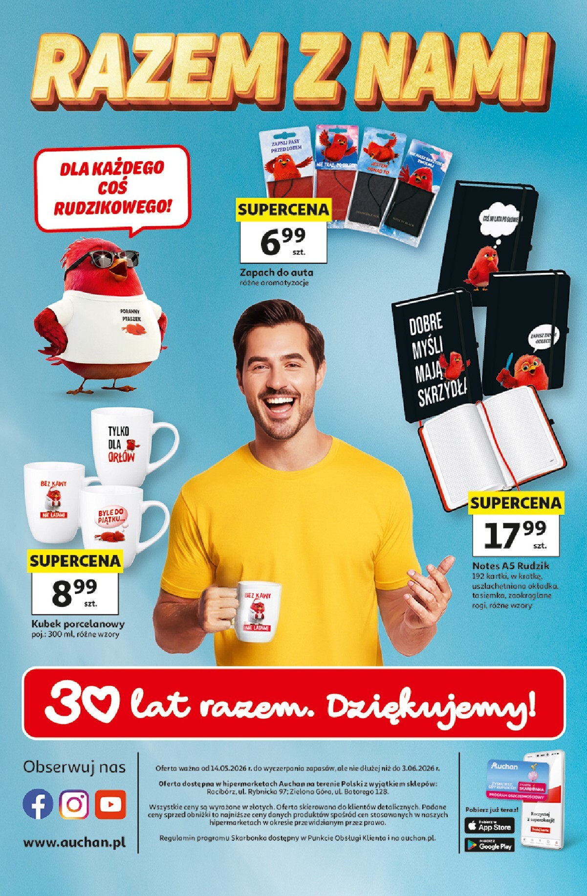 auchan - Aktualna gazetka Auchan - Świętujcie Razem z Nami 30 Lat ważna od 14.05.2026 do 03.06.2026 - page: 3