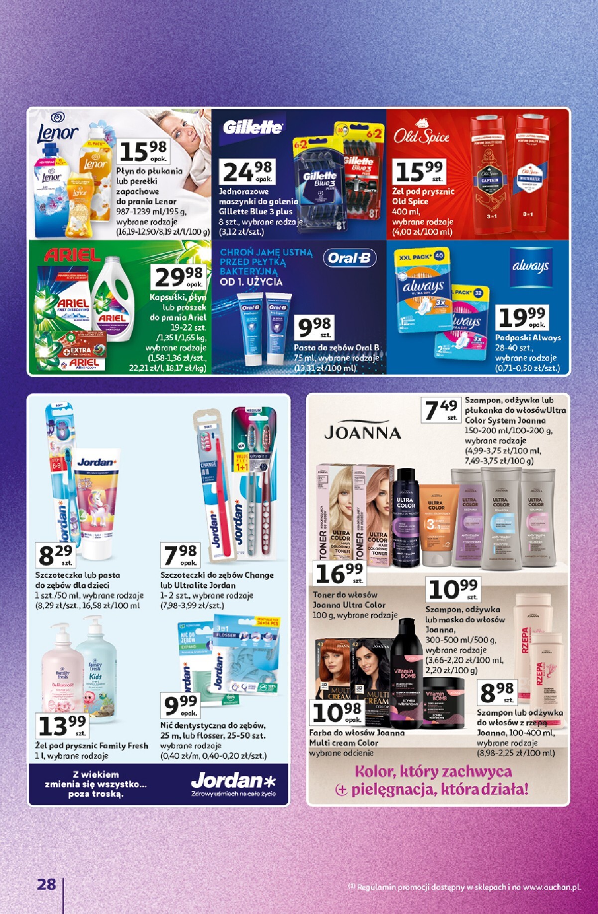 auchan - Nowa gazetka Hipermarket Auchan - Znane marki duży wybór ważna od 11.06.2026 do 17.06.2026 - page: 28