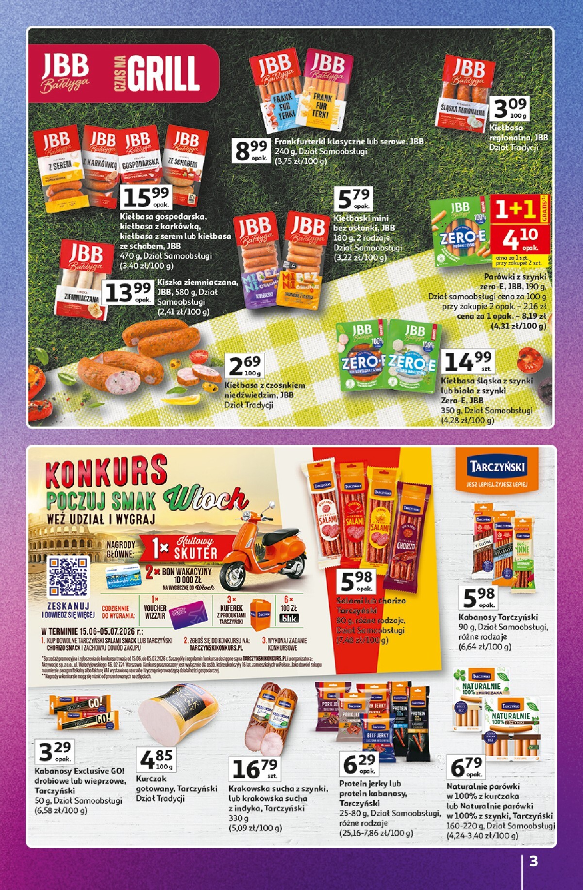 auchan - Nowa gazetka Hipermarket Auchan - Znane marki duży wybór ważna od 11.06.2026 do 17.06.2026 - page: 3