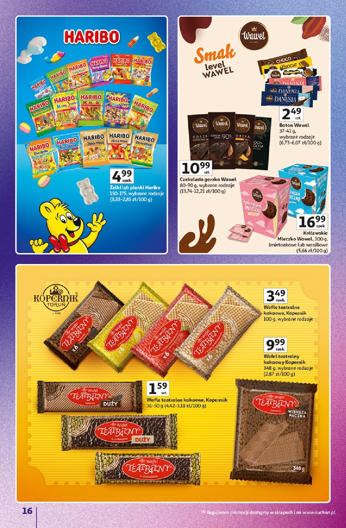 auchan - Nowa gazetka Hipermarket Auchan - Znane marki duży wybór ważna od 11.06.2026 do 17.06.2026 - page: 16