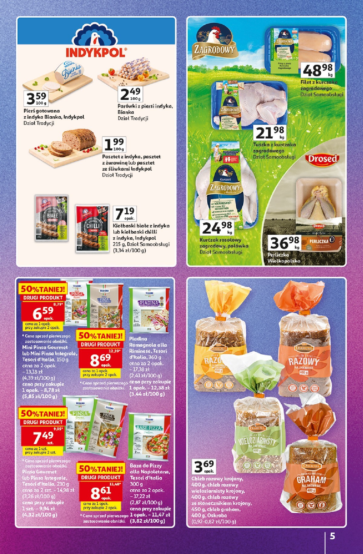 auchan - Nowa gazetka Hipermarket Auchan - Znane marki duży wybór ważna od 11.06.2026 do 17.06.2026 - page: 5