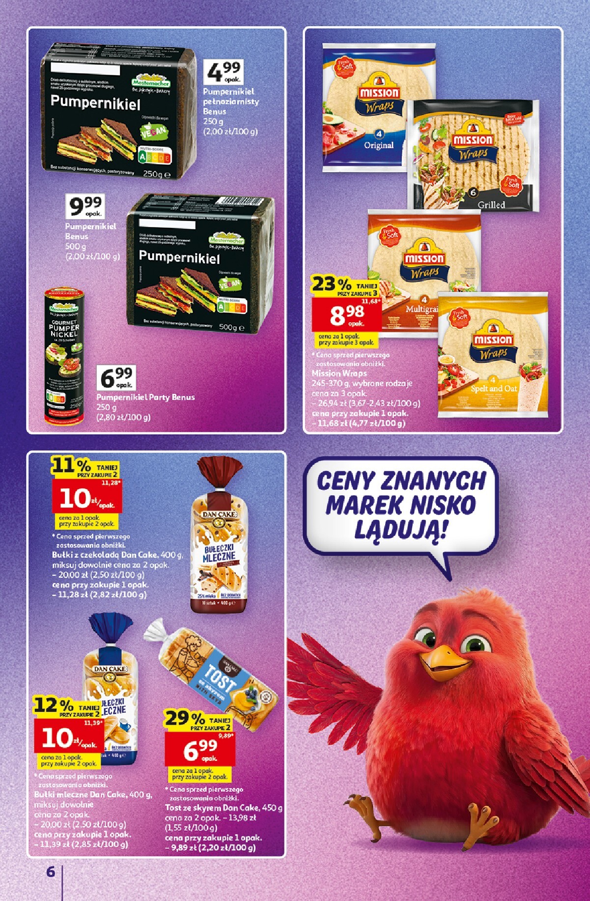 auchan - Nowa gazetka Hipermarket Auchan - Znane marki duży wybór ważna od 11.06.2026 do 17.06.2026 - page: 6