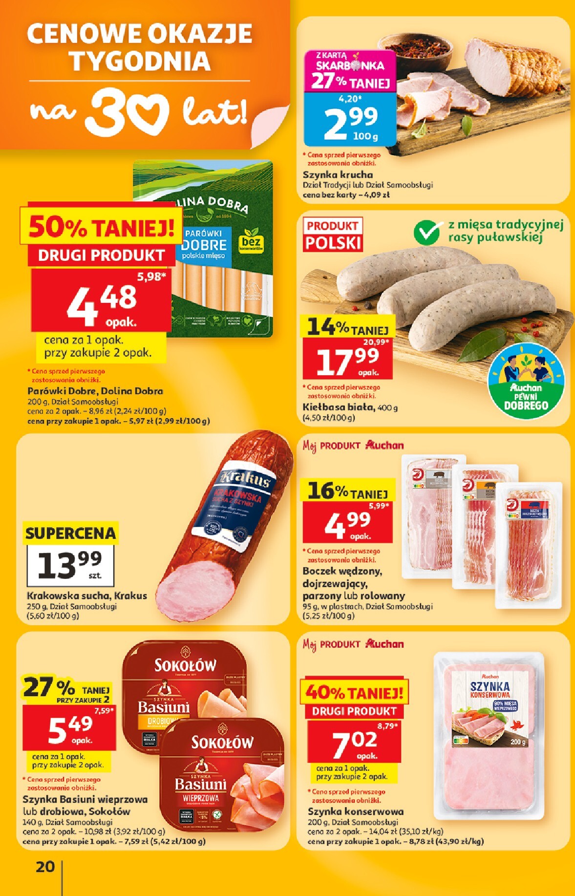 auchan - Nowa gazetka Hipermarket Auchan ważna od 11.06.2026 do 17.06.2026 - page: 20
