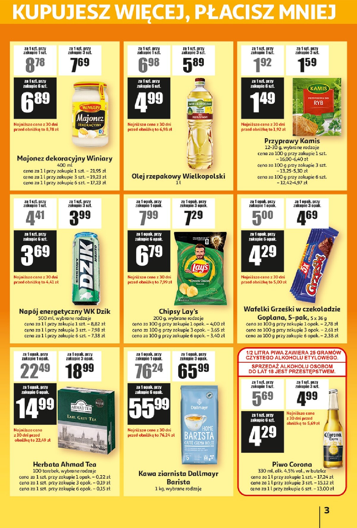 auchan - Nowa gazetka Auchan - ATAC Hiper Discount ważna od 11.06.2026 do 24.06.2026 - page: 3