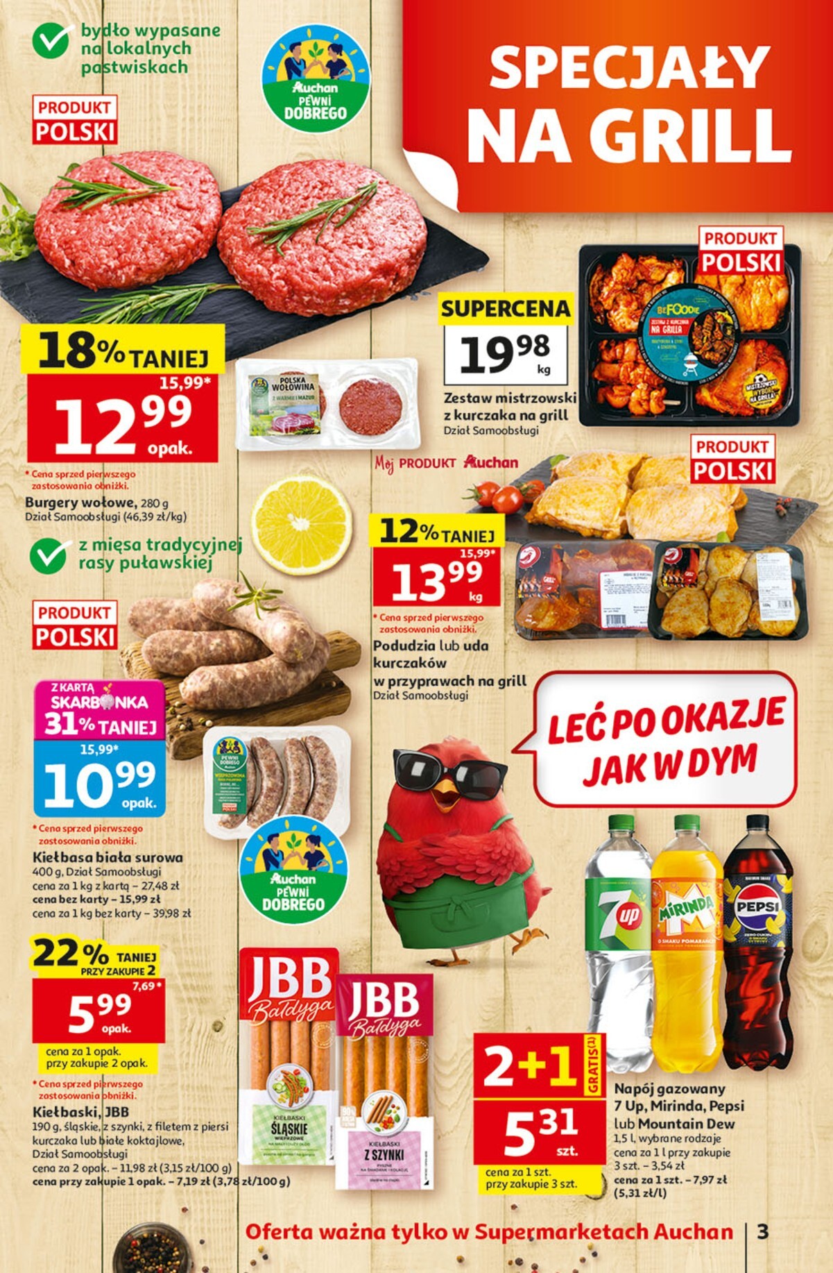 auchan - Nowa gazetka Supermarket Auchan ważna od 11.06.2026 do 17.06.2026 - page: 3