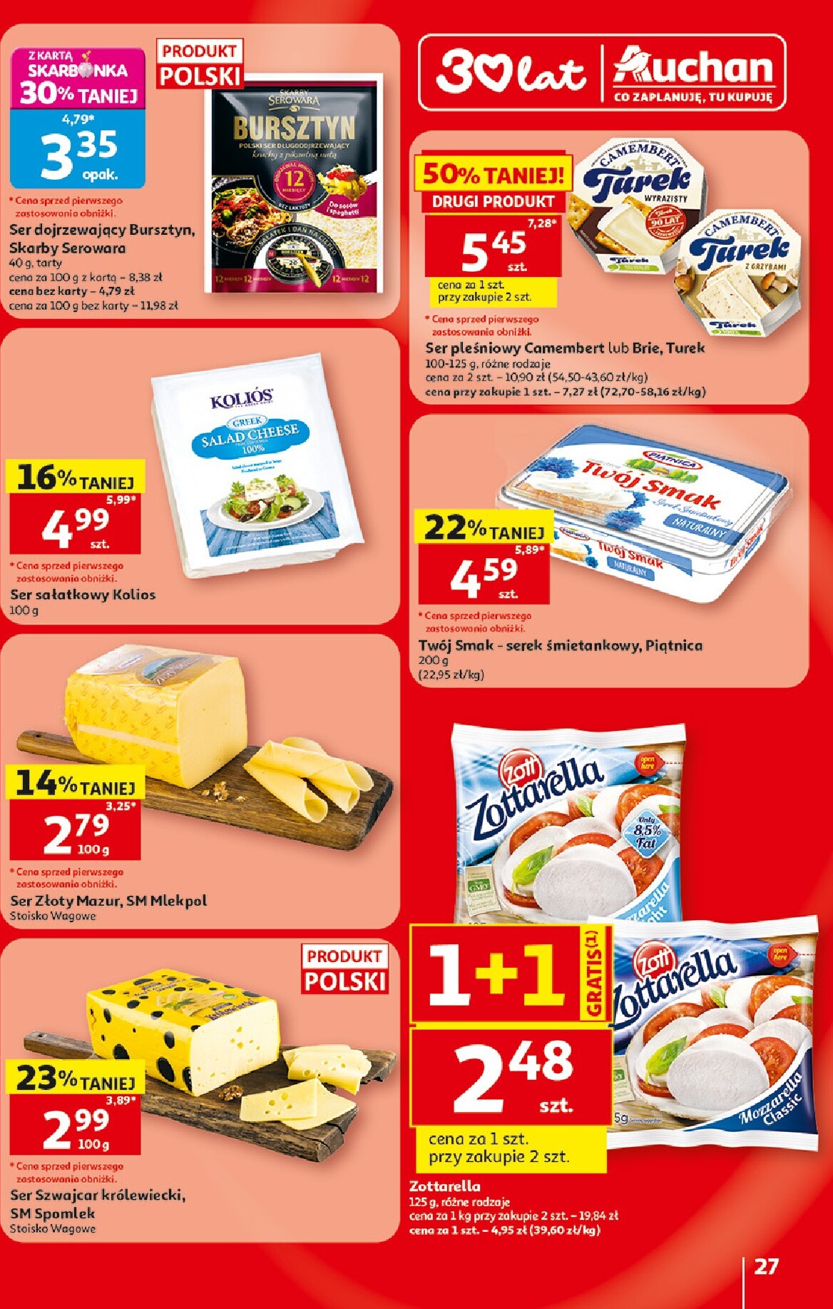 auchan - Nowa gazetka Auchan ważna od 18.06.2026 do 24.06.2026 - page: 27