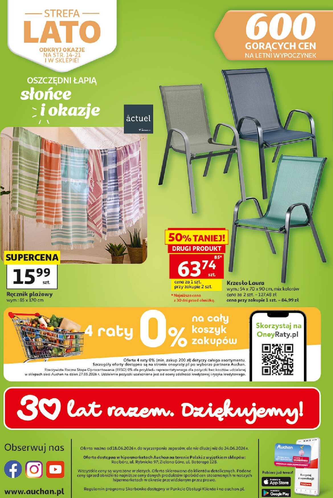 auchan - Nowa gazetka Auchan ważna od 18.06.2026 do 24.06.2026 - page: 45