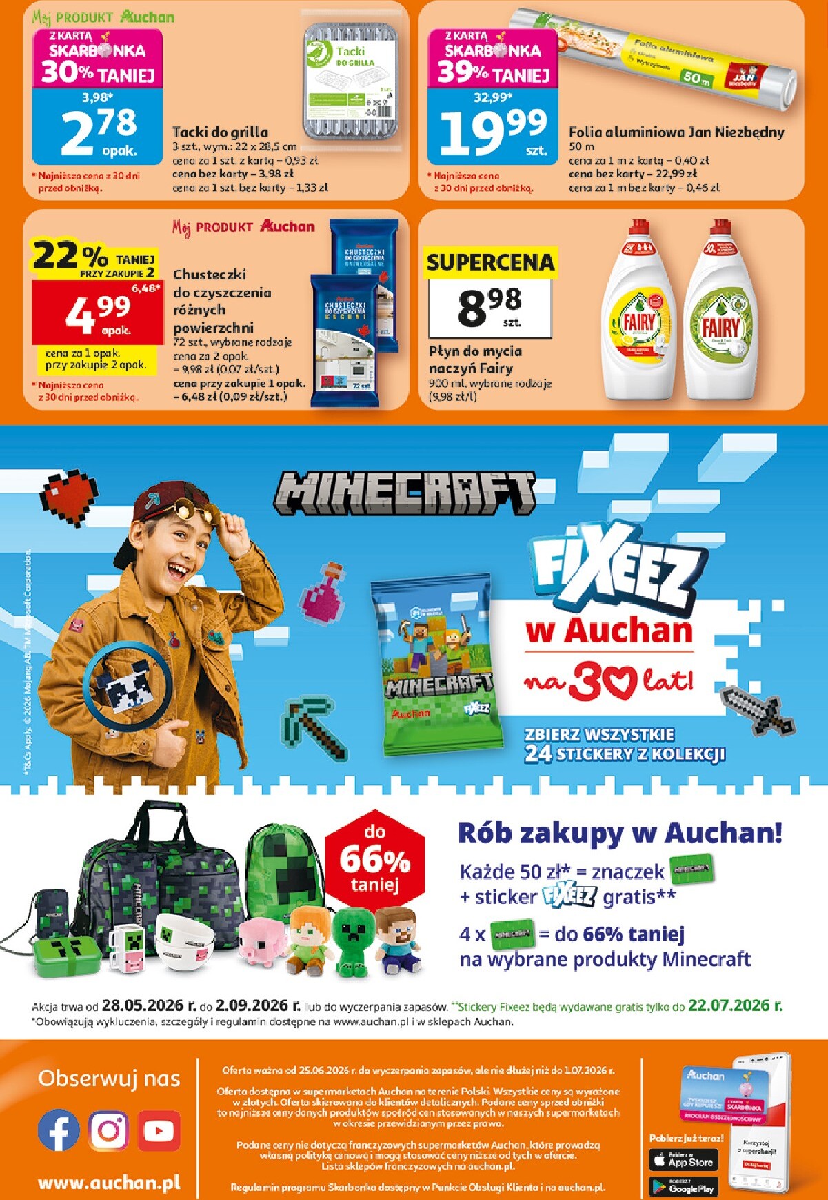 auchan - Nowa gazetka Auchan ważna od 25.06.2026 do 01.07.2026 - page: 8