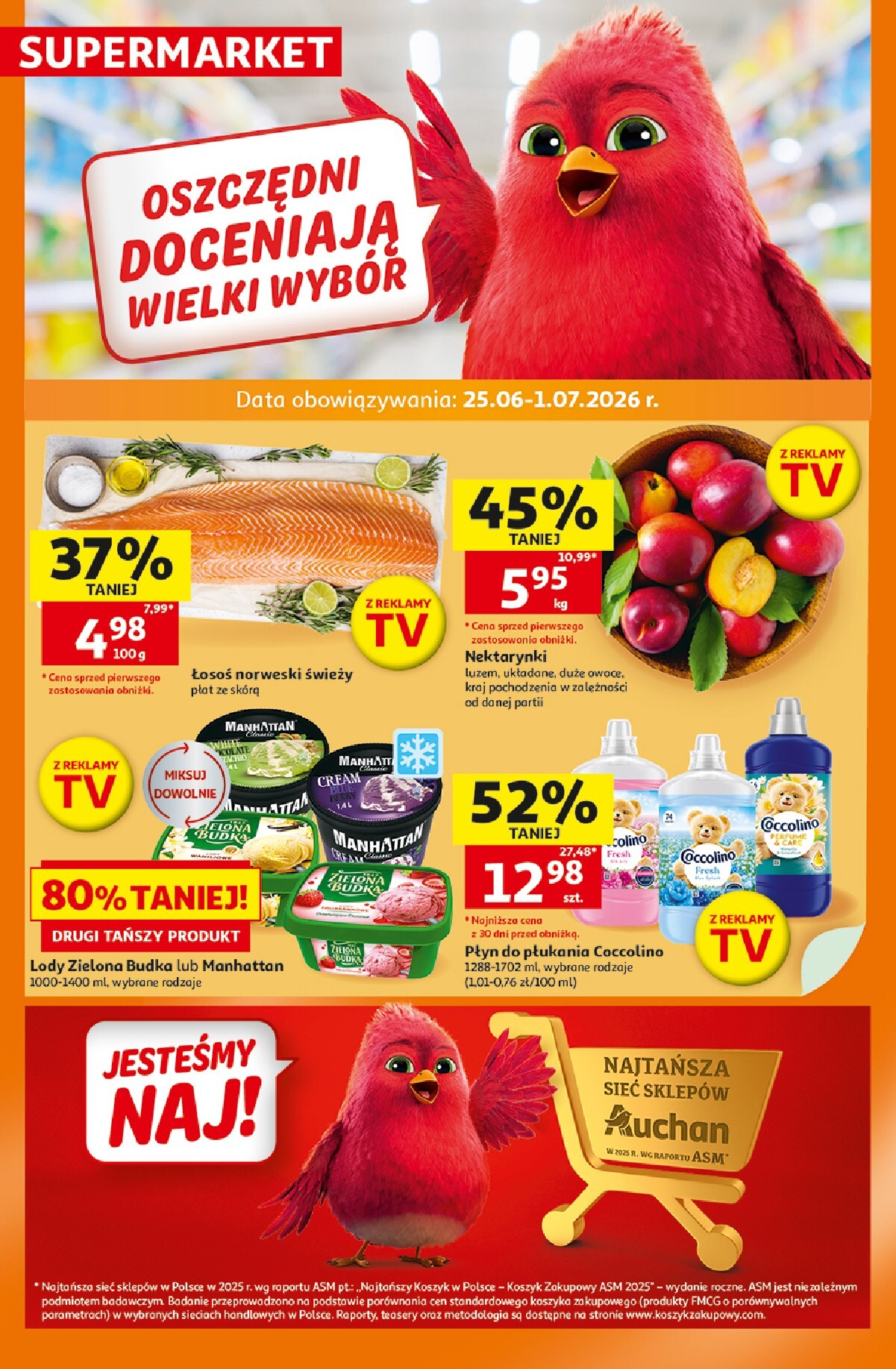 auchan - Nowa gazetka Auchan ważna od 25.06.2026 do 01.07.2026