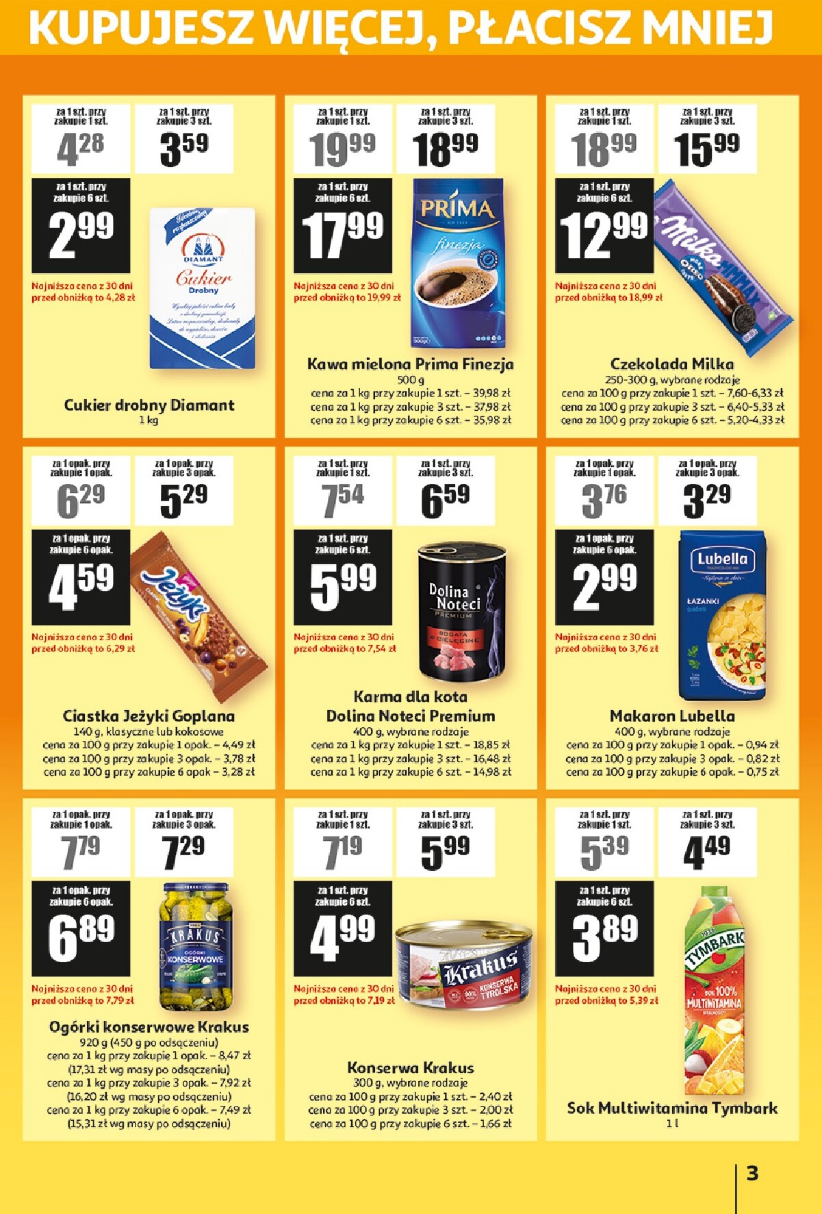 auchan - Nowa gazetka Auchan - ATAC Hiper Discount ważna od 25.06.2026 do 15.07.2026 - page: 3