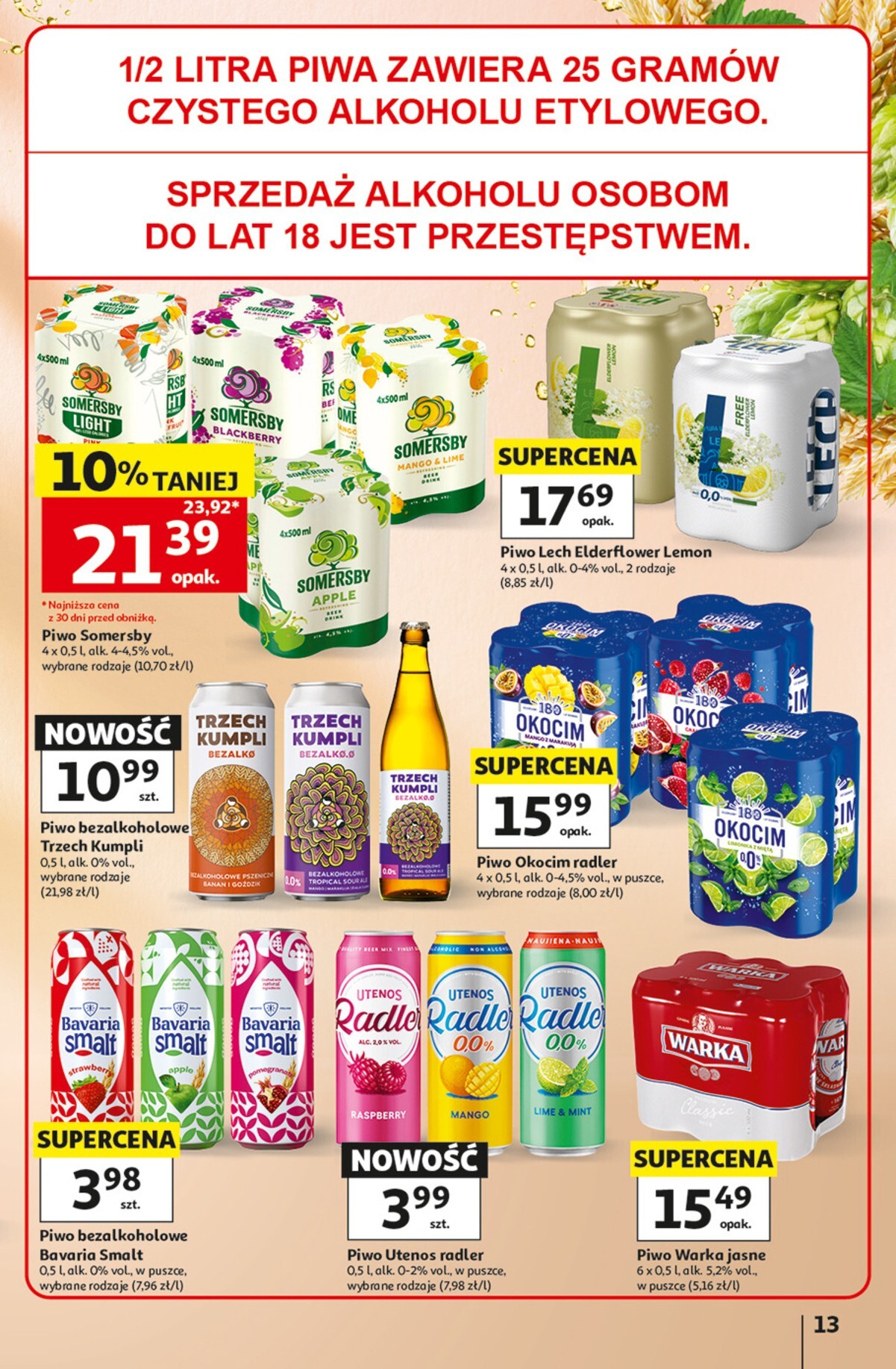 auchan - Nowa gazetka Auchan ważna od 09.07.2026 do 15.07.2026 - page: 13