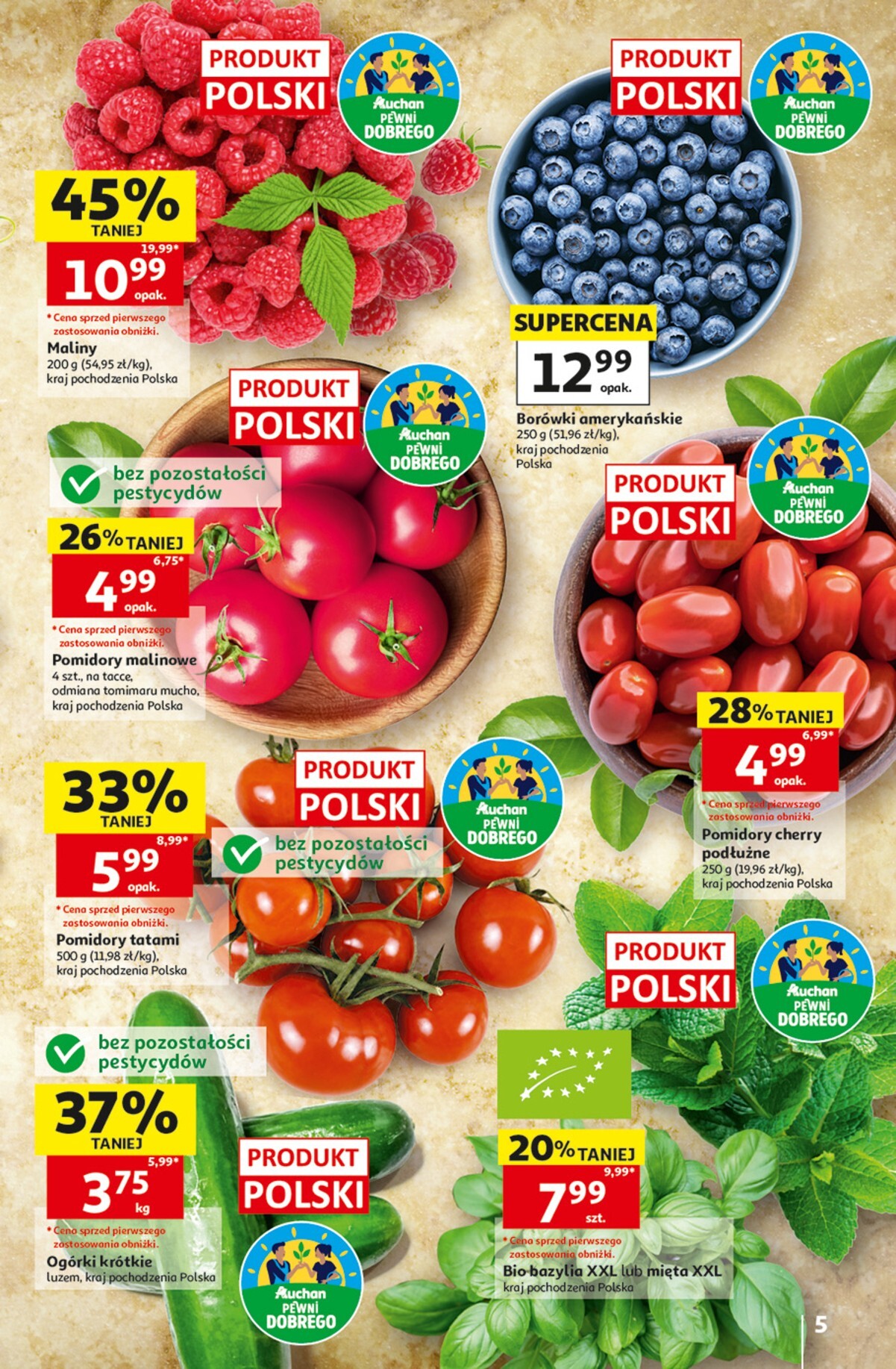 auchan - Nowa gazetka Auchan ważna od 09.07.2026 do 15.07.2026 - page: 5