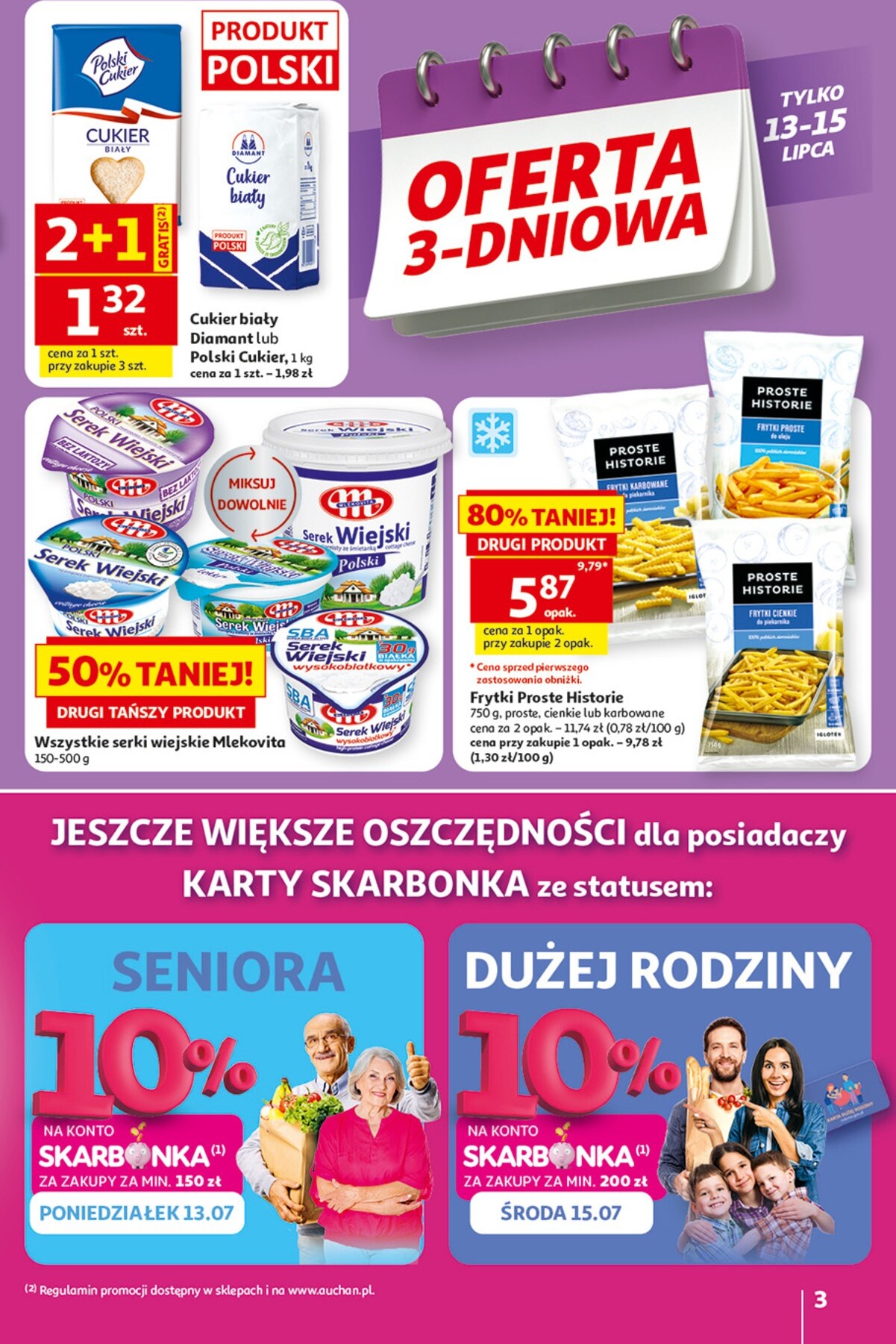 auchan - Nowa gazetka Auchan ważna od 09.07.2026 do 15.07.2026 - page: 3