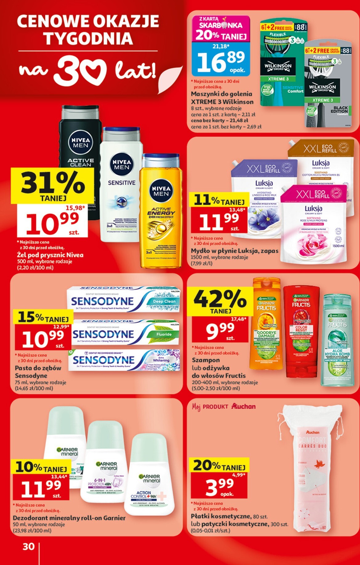auchan - Nowa gazetka Auchan ważna od 09.07.2026 do 15.07.2026 - page: 30