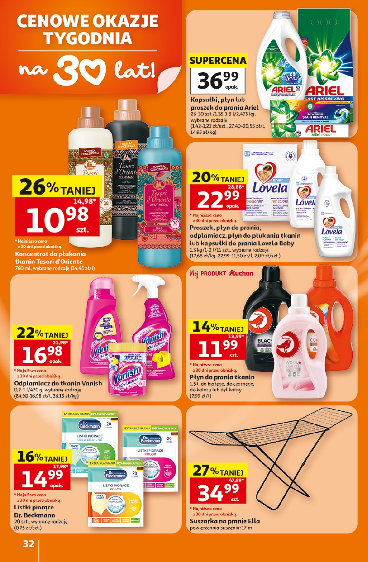 auchan - Nowa gazetka Auchan ważna od 16.07.2026 do 22.07.2026 - page: 32