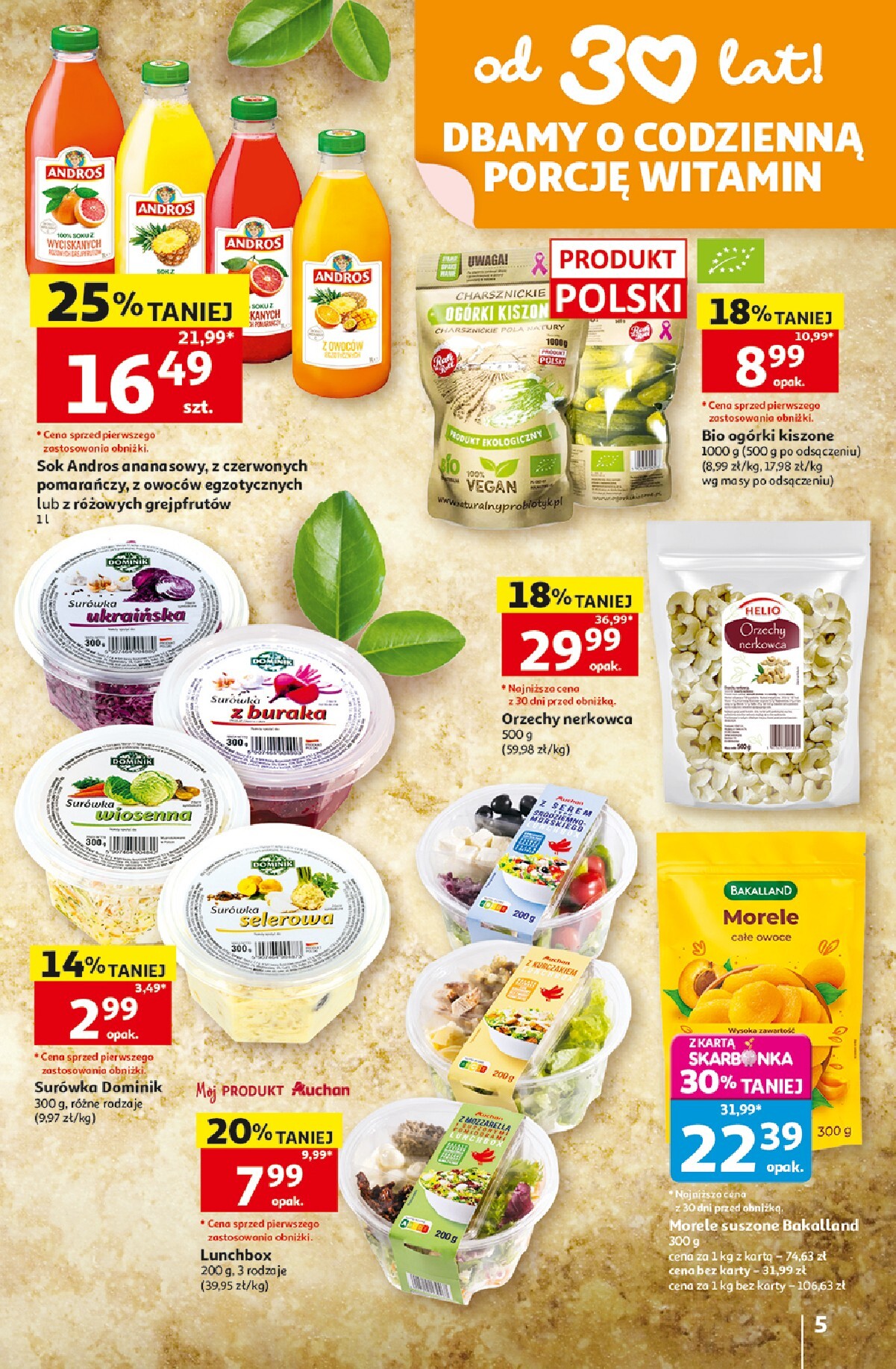 auchan - Nowa gazetka Auchan ważna od 16.07.2026 do 22.07.2026 - page: 5