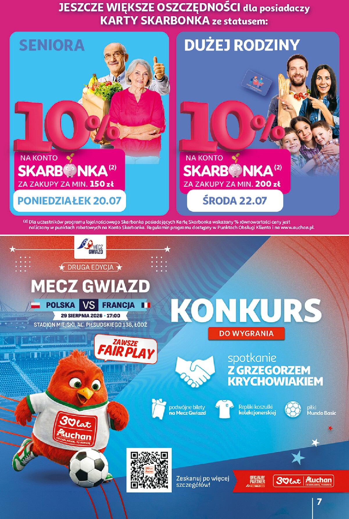 auchan - Nowa gazetka Auchan ważna od 16.07.2026 do 22.07.2026 - page: 7