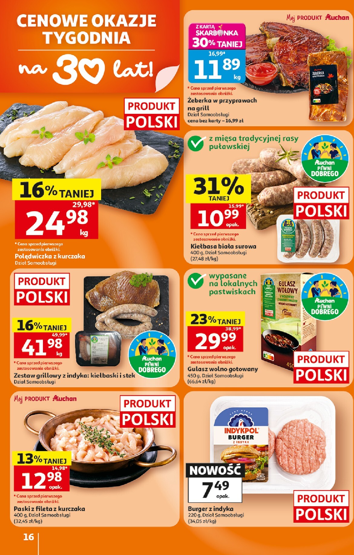 auchan - Nowa gazetka Auchan ważna od 16.07.2026 do 22.07.2026 - page: 16