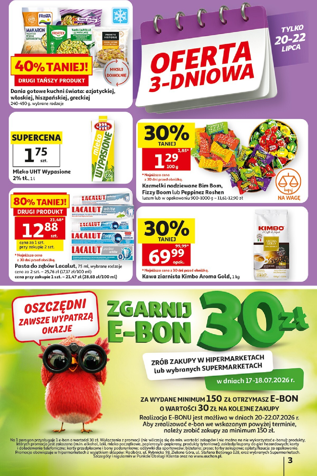 auchan - Nowa gazetka Auchan ważna od 16.07.2026 do 22.07.2026 - page: 3