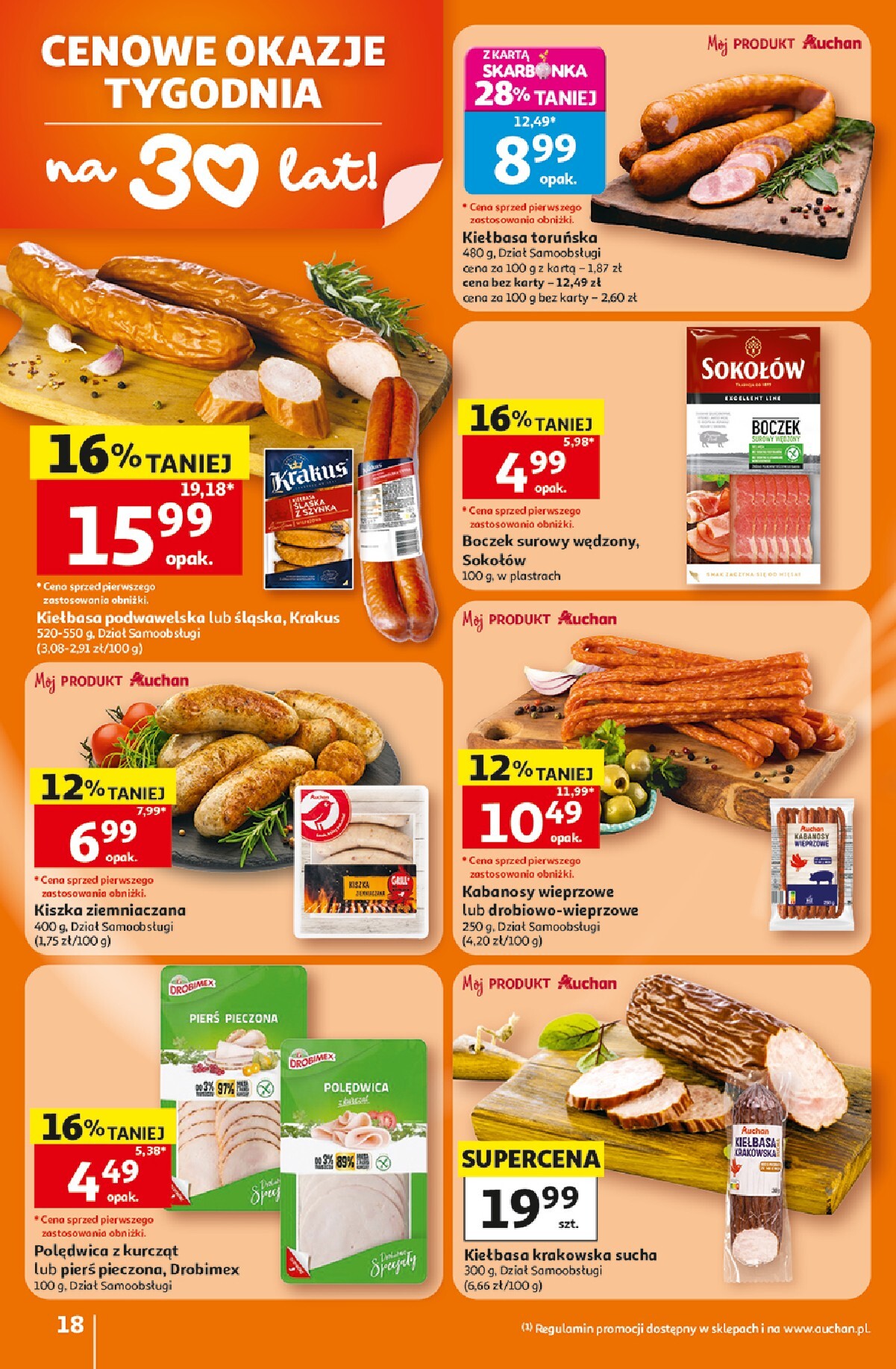 auchan - Nowa gazetka Auchan ważna od 16.07.2026 do 22.07.2026 - page: 18