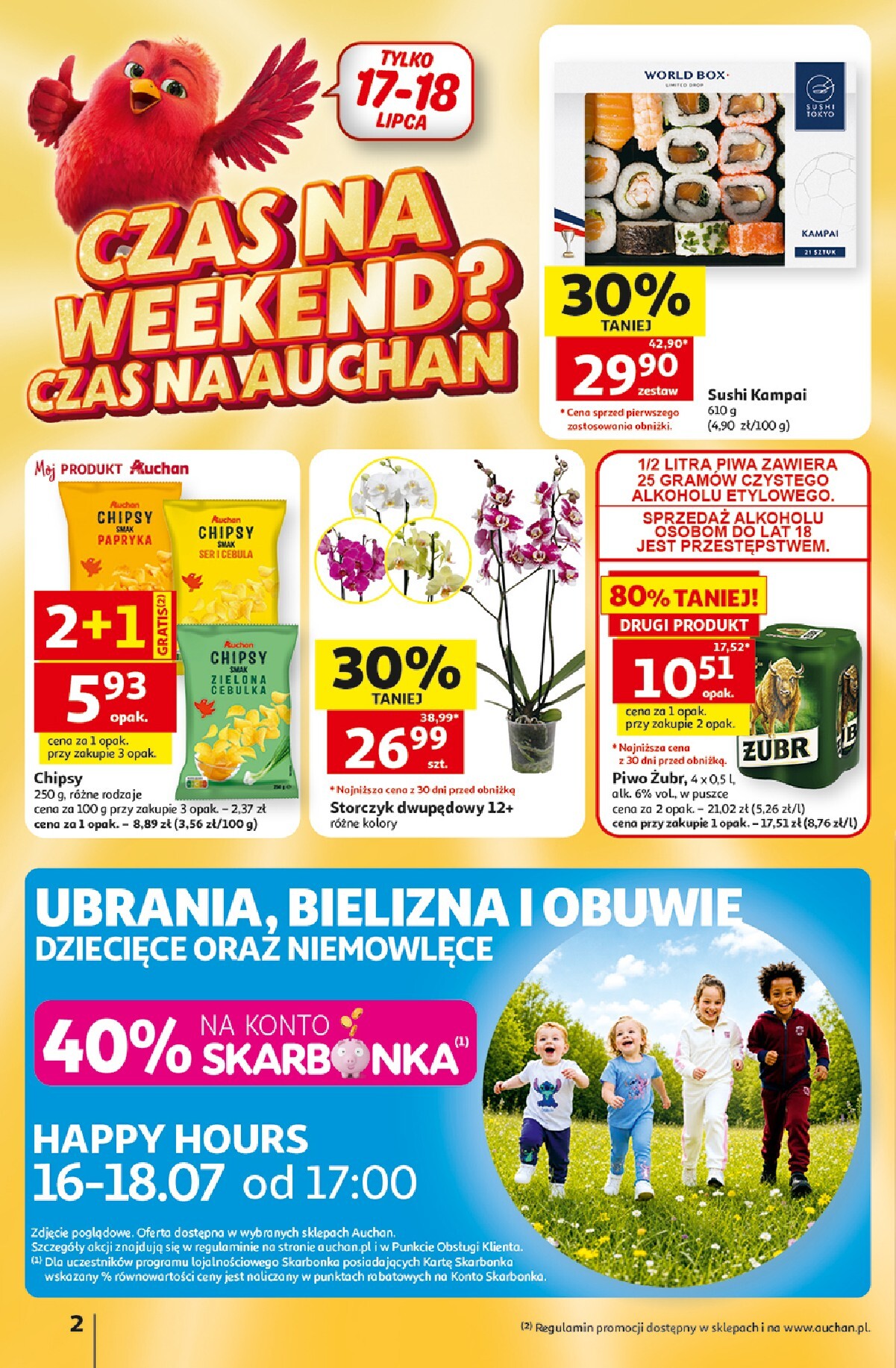 auchan - Nowa gazetka Auchan ważna od 16.07.2026 do 22.07.2026 - page: 2