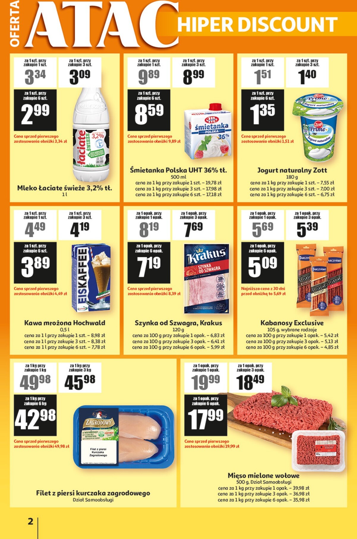 auchan - Nowa gazetka Auchan - ATAC Hiper Discount ważna od 16.07.2026 do 05.08.2026 - page: 2