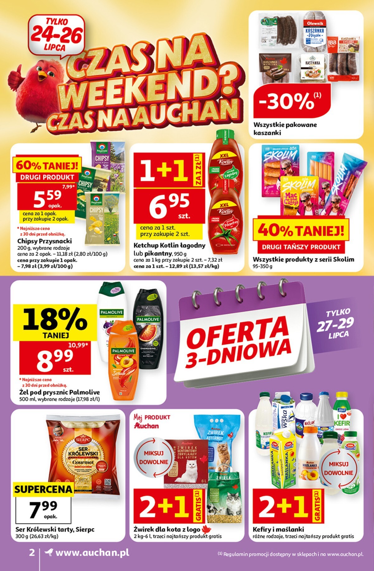 auchan - Nowa gazetka Auchan - Gazetka 30 Lat Supermarket Auchan ważna od 23.07.2026 do 29.07.2026 - page: 2