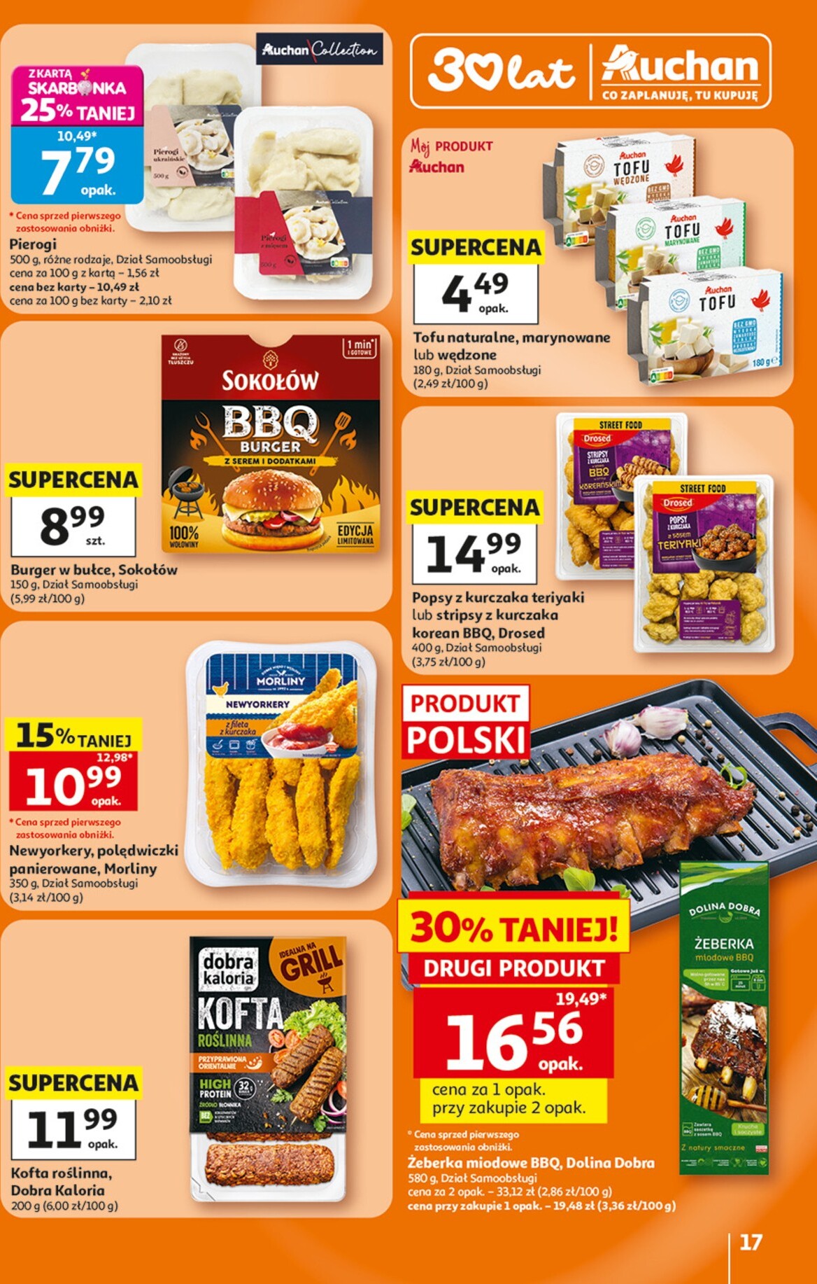 auchan - Nowa gazetka Hipermarket Auchan ważna od 23.07.2026 do 29.07.2026 - page: 17