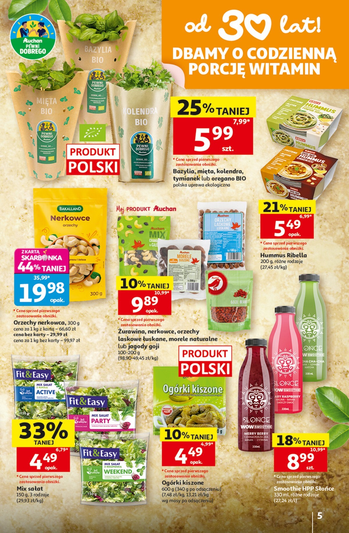 auchan - Nowa gazetka Hipermarket Auchan ważna od 23.07.2026 do 29.07.2026 - page: 5