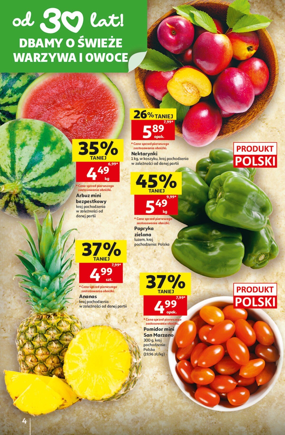auchan - Nowa gazetka Hipermarket Auchan ważna od 23.07.2026 do 29.07.2026 - page: 4